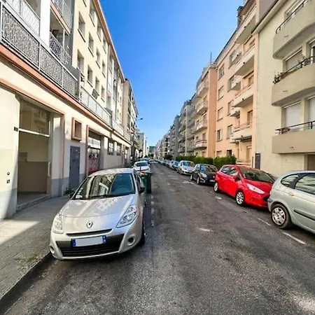 アパート Proche Gem Et Gare: 3 Chambres-clim-balcon-wifi グルノーブル